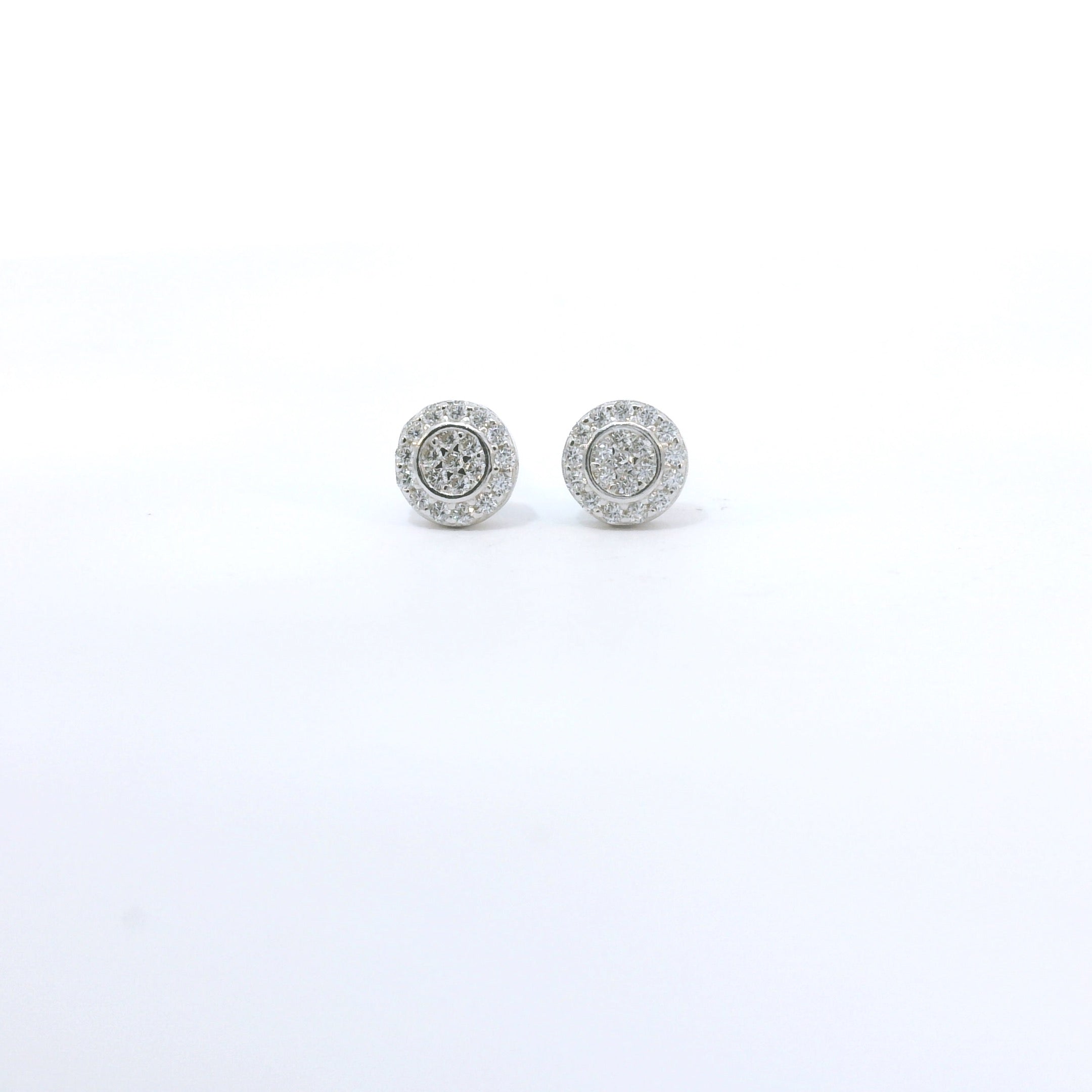 Sterling Silver with Round Cubic Zirconia image 0